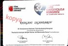 Uzm. Dr. KHAGANI Isgandarov  ( hakan ıskender ) Kardiyoloji sertifikası