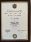 Klinik Psikolog  Metin Sönmez Psikoloji sertifikası