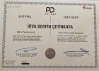 Psk. İrva Berfin Çetinkaya Psikoloji sertifikası