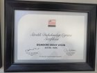 Dt. Ersoy Aydın Diş Hekimi sertifikası