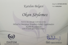 Uzm. Psk. Okan Söylemez Psikoloji sertifikası