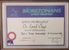 Dr. Mehmet Eşref Özgü Geleneksel ve Tamamlayıcı Tıp sertifikası