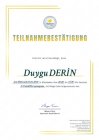 Psk. Duygu Derin Psikoloji sertifikası