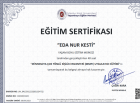 Psk. Dan. Eda Nur Kesti Psikolojik Danışman sertifikası