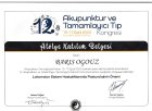 Dr. Barış Oğuz Geleneksel ve Tamamlayıcı Tıp sertifikası