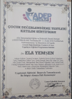 Aile Danışmanı Ela Yemşen Aile Danışmanı sertifikası