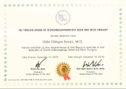 Doç. Dr. Gülin Gökçen Kesici Kulak Burun Boğaz hastalıkları - KBB sertifikası