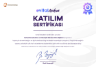Psk. Ayşenur Taş Psikoloji sertifikası