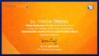 Dyt. Yaren Tireng Diyetisyen sertifikası