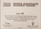 Dt. Şenel Erdemircan Diş Hekimi sertifikası