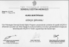 Uzm. Psk. Gökçe Şirvanlı Psikoloji sertifikası
