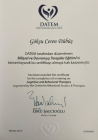 Uzm. Kl. Psk. Göksu Ceren Dübüş Psikoloji sertifikası