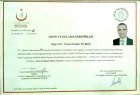 Dr. Öğr. Üyesi Yunus Keser Yılmaz Geleneksel ve Tamamlayıcı Tıp sertifikası