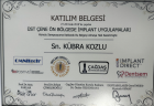 Uzm. Dt. Kübra Kirişçi Diş Hekimi sertifikası