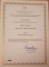 Uzm. Kl. Psk. Esra Yavuz Psikoloji sertifikası