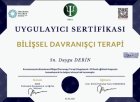 Psk. Duygu Derin Psikoloji sertifikası