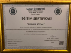 Uzm. Psk. Dan. Ahunur Soysal Psikolojik Danışman sertifikası