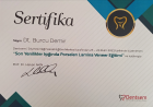 Dt. Burcu Demir Diş Hekimi sertifikası