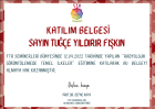 Fzt. Tuğçe Yıldırır Fışkın Fizyoterapi sertifikası