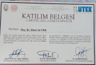 Prof. Dr. Birol Alver Psikolojik Danışman sertifikası