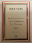 Uzm. Dt. Simge Aksoy Pedodonti (Çocuk Diş Hekimliği) sertifikası
