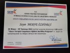 Psk. Merve Özpineci Psikoloji sertifikası