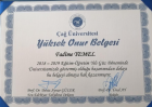 Psk. Fadime Temel Psikoloji sertifikası