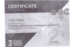 Op. Dr. Vahit Mutlu Genel Cerrahi sertifikası