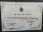 Op. Dr. Ramazan Acıroğlu Genel Cerrahi sertifikası