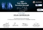 Dyt. Dilan Demirdelen Diyetisyen sertifikası