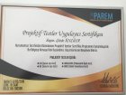 Uzm. Kl. Psk. Gözde Ünlüer Psikoloji sertifikası