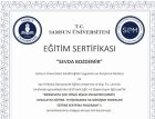 Psk. Sevda Bozdemir Psikoloji sertifikası