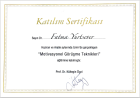 Uzm. Dr. Fatma Yurtsever Psikiyatri sertifikası