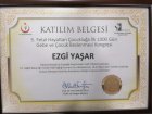 Uzm. Dyt. Ezgi Yaşar Kaynak Diyetisyen sertifikası