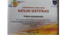 Uzm. Dyt. Pınar Sözer Diyetisyen sertifikası