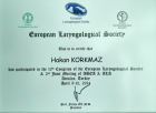 Prof. Dr. Mehmet Hakan Korkmaz Kulak Burun Boğaz hastalıkları - KBB sertifikası