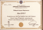 Uzm. Psk. Ebru Sinici Psikoloji sertifikası