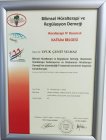 Dr. Ufuk Çenit Yılmaz Geleneksel ve Tamamlayıcı Tıp sertifikası