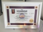 Dr. Makbule Erdem Geleneksel ve Tamamlayıcı Tıp sertifikası