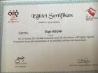 Uzm. Psk. Özge Koçak Psikoloji sertifikası