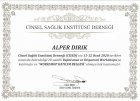 Op. Dr. Alper Dırık Üroloji sertifikası