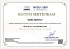 Psk. Esra Korhan Psikoloji sertifikası