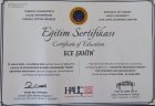 Uzm. Psk. Dan. Ece Şahin Psikoloji sertifikası
