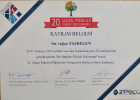 Uzm. Psk. Tuğçe Taşdelen Psikoloji sertifikası