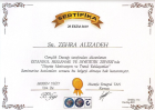 Dyt. Zahra Alizade Diyetisyen sertifikası