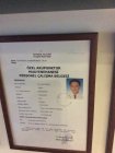 Prof. Dr. Kaya Özkuş Akupunktur sertifikası