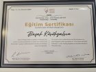 Uzm. Kl. Psk. Başak Küçükyalçın Psikoloji sertifikası