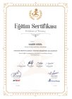 Dyt. Kader Güzel Diyetisyen sertifikası