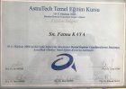Dt. Fatma Kaya Filizcan Diş Hekimi sertifikası