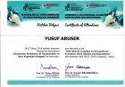 Op. Dr. Yusuf Aruser Ortopedi ve Travmatoloji sertifikası